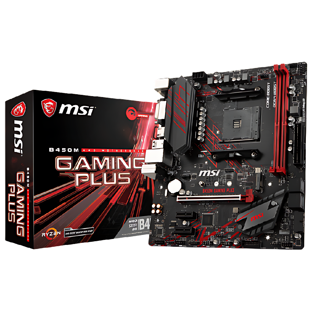 MSI B450M Gaming Plus in Saudi Arabia | Buy AM4 Motherboard