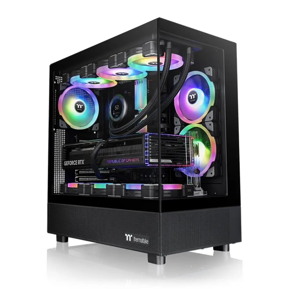 Thermaltake View 270 in Saudi Arabia | TG ARGB Mid Tower Chassis